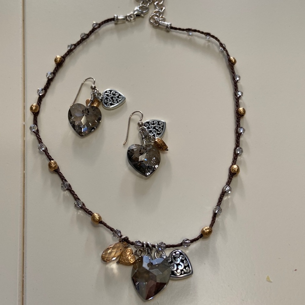 Brighton earrings and necklace set